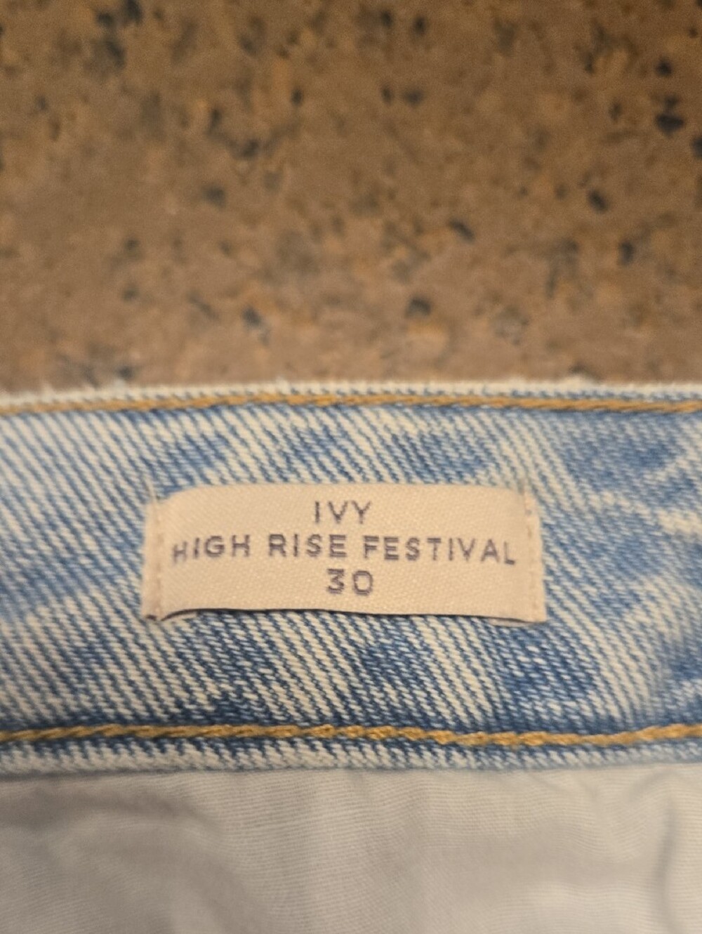 Pacsun Ivy High-Rise Festival Women’s Denim Shorts Sz 30 - Picture 4 of 4